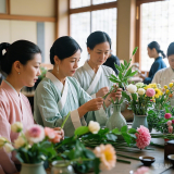 中国传统插花见习课程