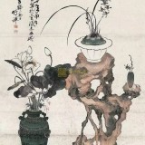 中国近现代史上的清供插花