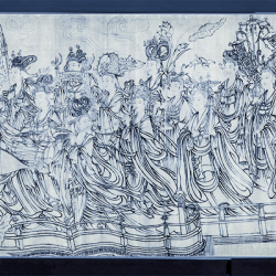 《朝元仙杖图》-北宋