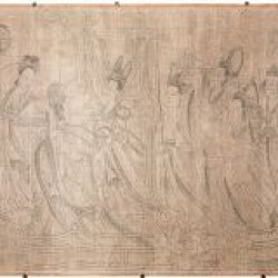 《朝元图卷》-清